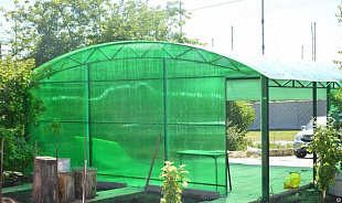Сотовый поликарбонат Berolux 6мм зеленый 2,10x12,00