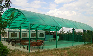 Сотовый поликарбонат Novattro 10мм зеленый 2,10х12,0