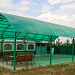 Сотовый поликарбонат Novattro 4мм зеленый 2,10х12,0