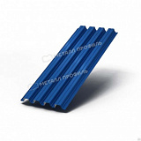 Профилированный лист Н-75х750(ПЭ-01-07) Насыщенный синий